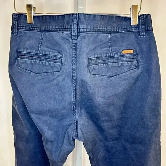 EDC Brand Size 32 Men’s Slim Fit Tactical Pants Trousers Navy Blue - Picture 6 of 14